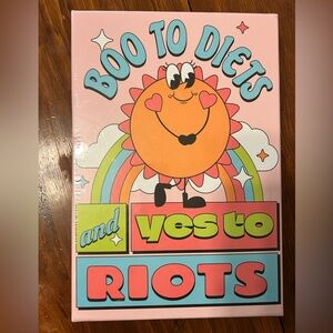 Boo To Diets & Yay To Riots" 500-piece jigsaw puzzle by Fun Club